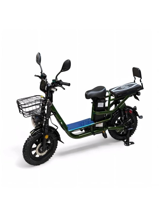 Electric bicycle, 16-inch wide tires - Image 1